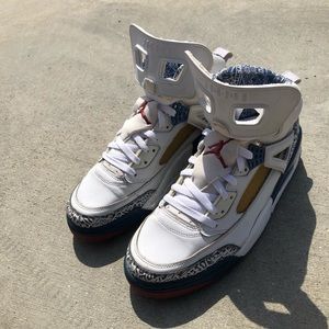 AIR JORDAN SPIZIKE TRUE BLUE #315371-163 SHOES